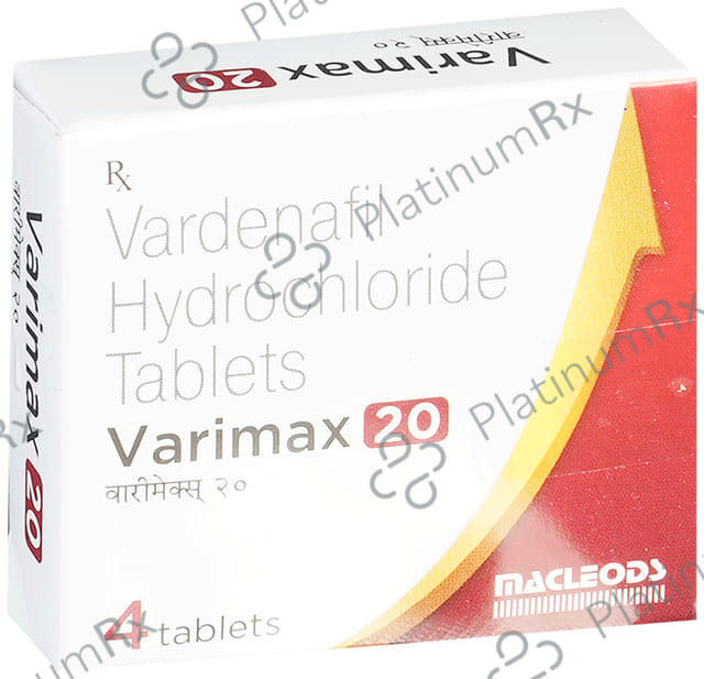 Varimax 20mg Tablet 4s