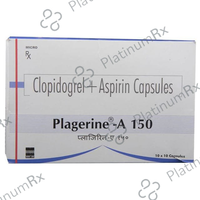 Plagerine A 150/75mg Capsule 10s