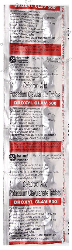 Droxyl Clav 500/125mg Tablet 10s