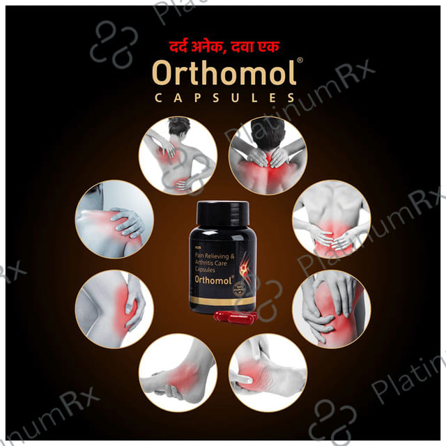 Orthomol Pain Relieving & Arthritis Care Capsule 10 capsules