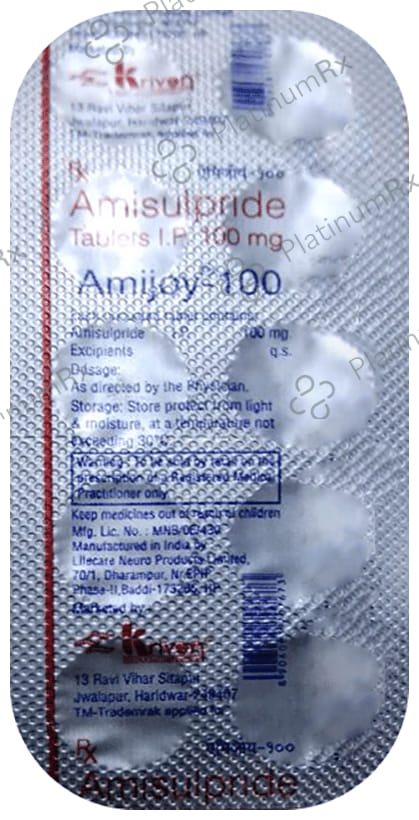 Amijoy 100mg Tablet 10s