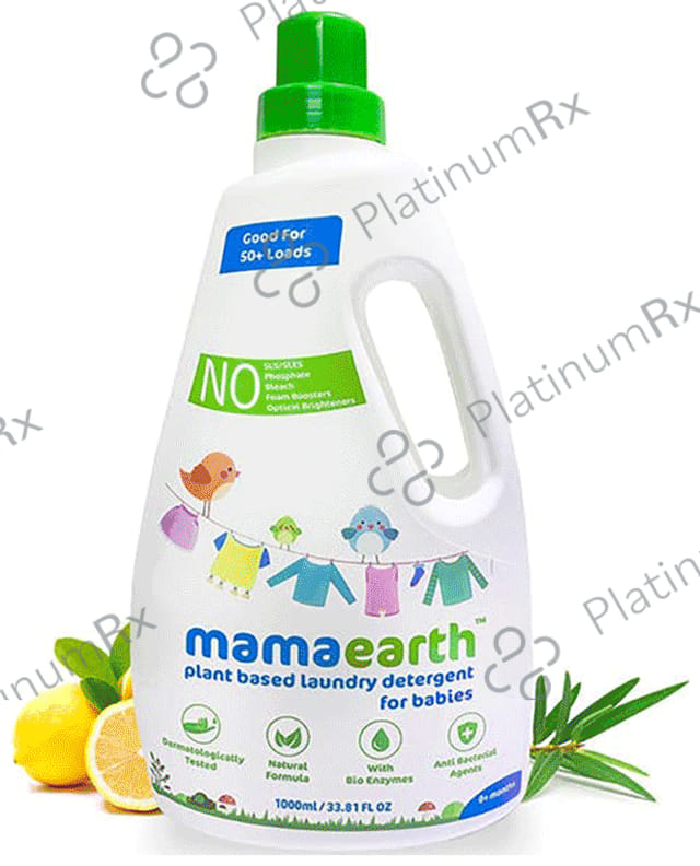 Mamaearth Plant-Based Laundry Detergent for Babies 1000 ml
