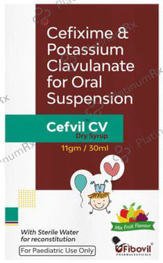 Cefvil CV Dry Syrup Mix Fruit