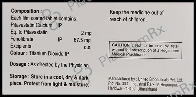 Ptvs FB 2mg/67.5mg Tablet