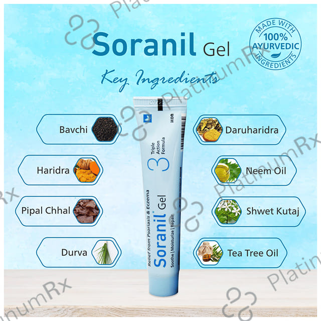 Soranil Gel (30gm Each) 4 Tubes