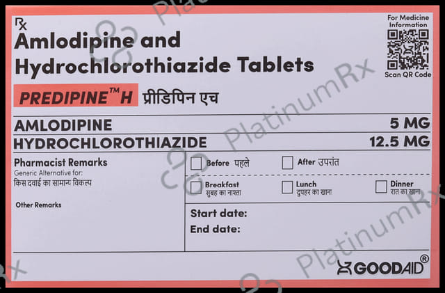 Predipine H Tablet