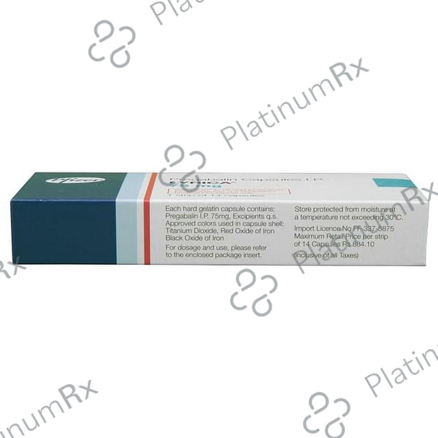 Lyrica 75mg Capsule