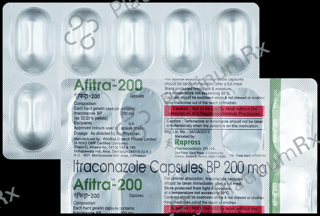 Afitra 200mg Capsule 10s