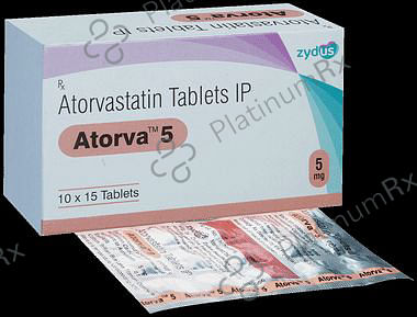 Atorva 5mg Tablet 15s