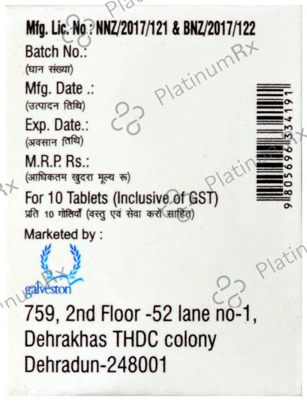 Nogaba 100mg Tablet 10s
