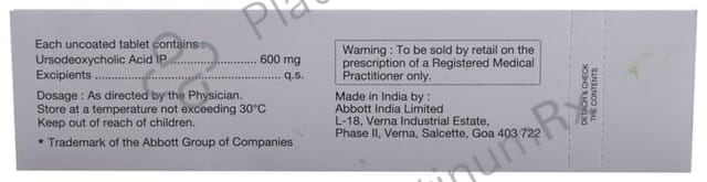 Udiliv 600mg Tablet 10s