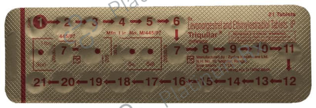 Triquilar Kit 0.03/0.05mg Tablet 21s