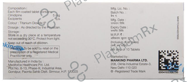 Cilaheart 5 Tablet 10 Tablet