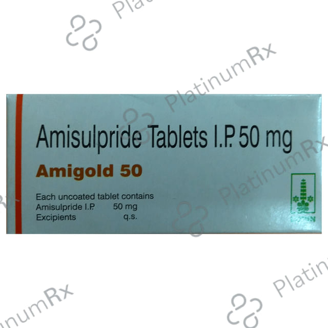 Amigold 50mg Tablet 10s