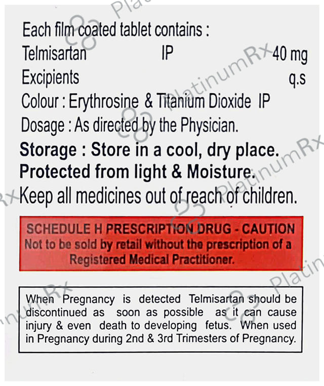 Mgtel 40mg Tablet 10s