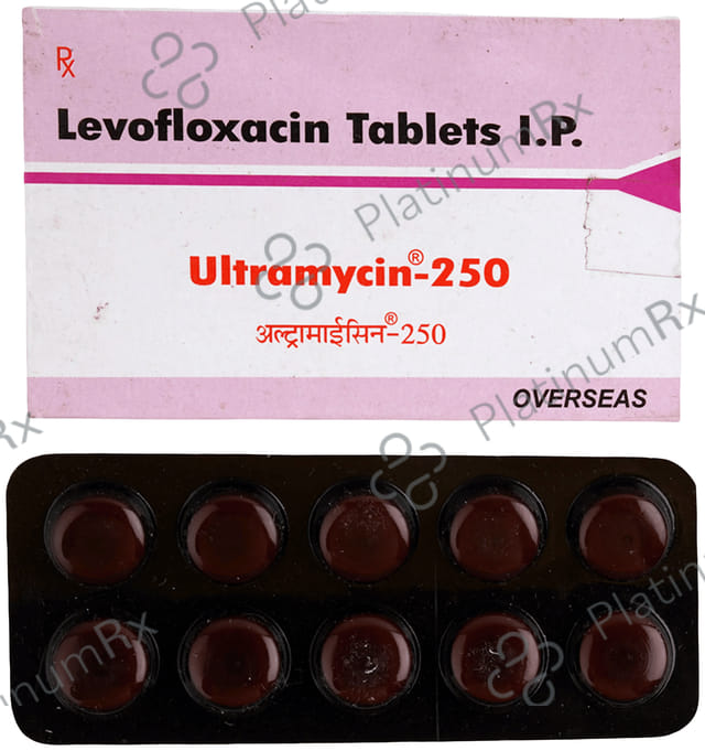 Ultramycin 250mg Tablet 10s