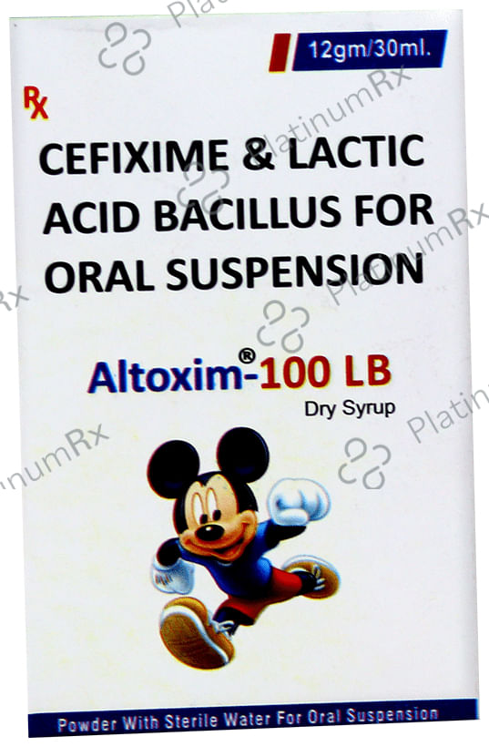 Altoxim 100mg LB Dry Syrup 30ml