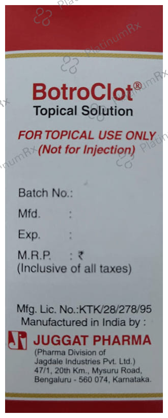Botroclot 0.2CU Topical Solution 15ml