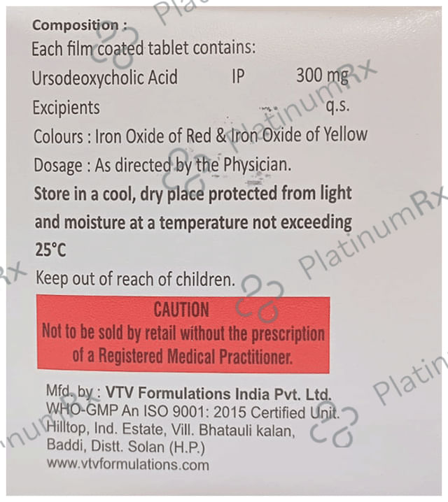 Ursodioxy 300 Tablet
