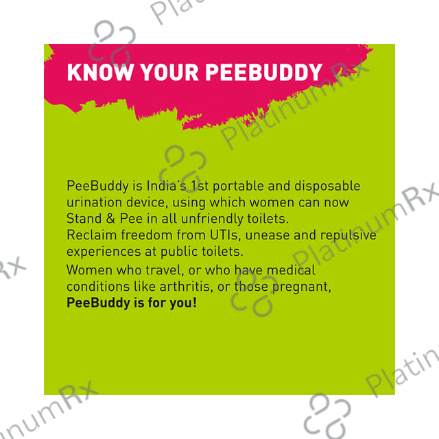 PeeBuddy Disposal Urinary Device for Female 40 units