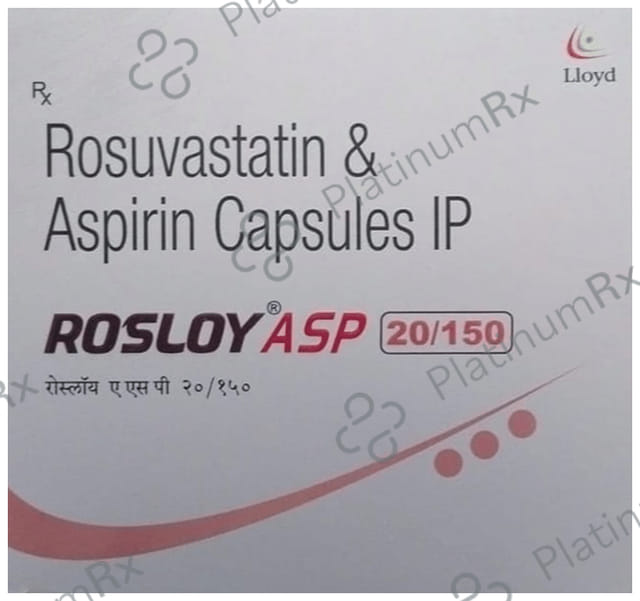 Rosloy ASP 20/150mg Capsule 15s