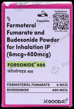 Forsonide 400/6mcg Capsule 30