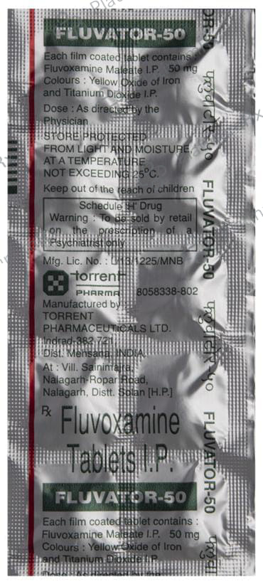 Fluvator 50mg Tablet 10s