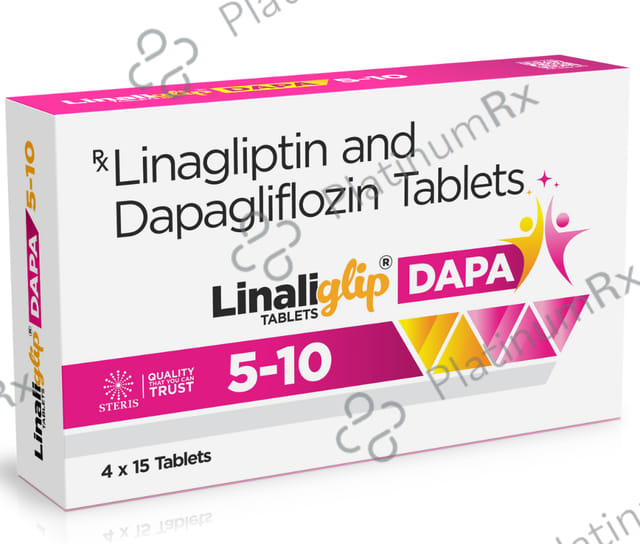 Linaliglip Dapa 10/5mg Tablet 15s