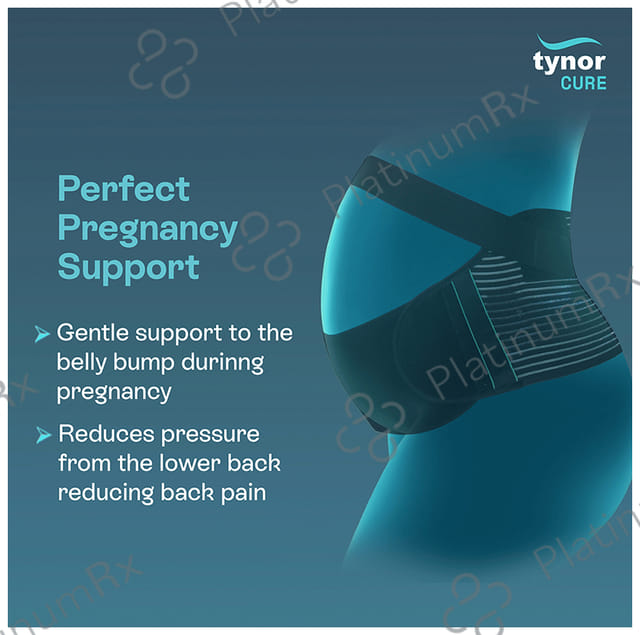Tynor Pregnancy support XL Black