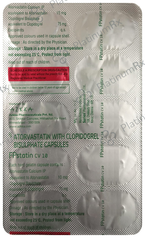 Fpstatin CV 10 Capsule 10 capsules