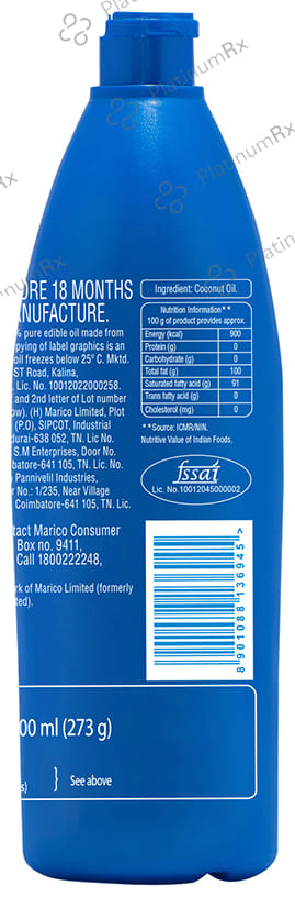 Parachute 100% Pure Coconut Oil 300 ml