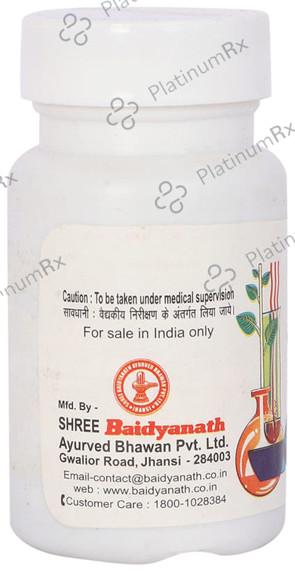 Baidyanath (Jhansi) Nashtpushpantak Ras Tablet