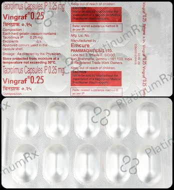 Vingraf 0.25 Capsule