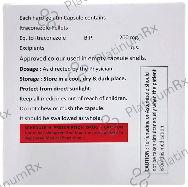 Itralist 200mg Capsule 10s