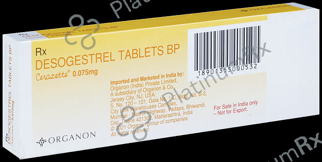 Cerazette 0.075mg Tablet 28s