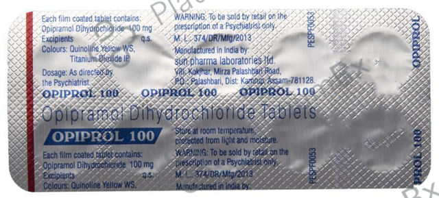 Opiprol 100mg Tablet 10s