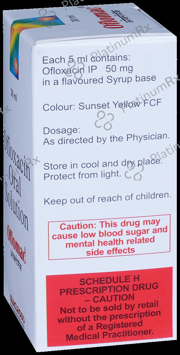 Oflomac 50mg Oral Solution 30ml