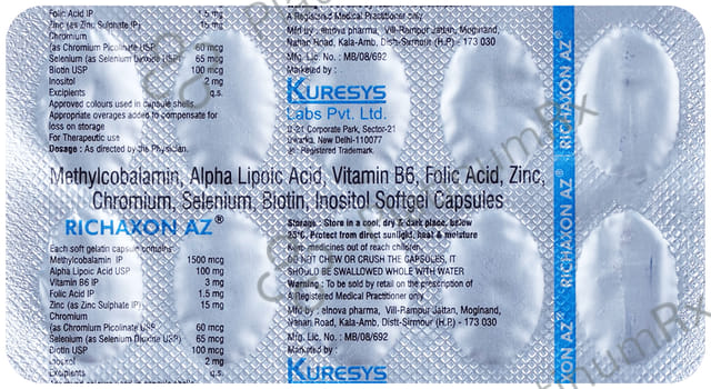 Richaxon AZ Soft Gelatin Capsule