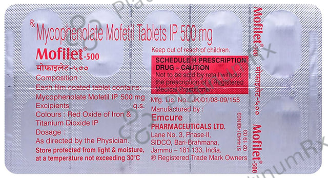 Mofilet 500mg Tablet 10s