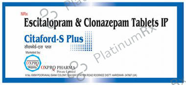 Citaford S Plus 10/0.5mg Tablet 10s Oxpro Pharma Pvt. Ltd.