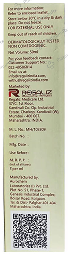 Regaliz Truderma Regen Night Repair Serum 50ml