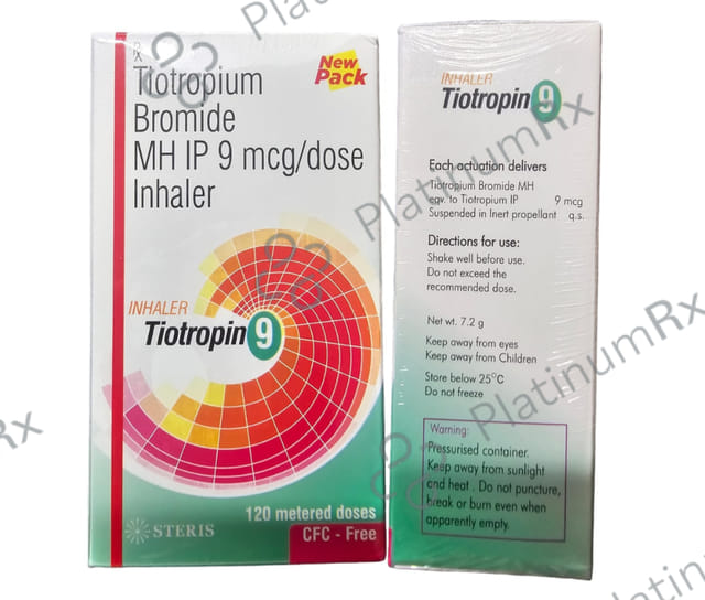 Tiotropin 9mcg Inhaler 120MDI