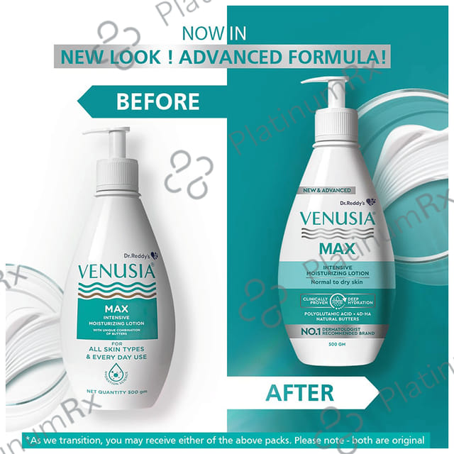 Venusia Max Intensive Moisturising Lotion 500gm