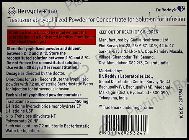 Hervycta 150 + Injection