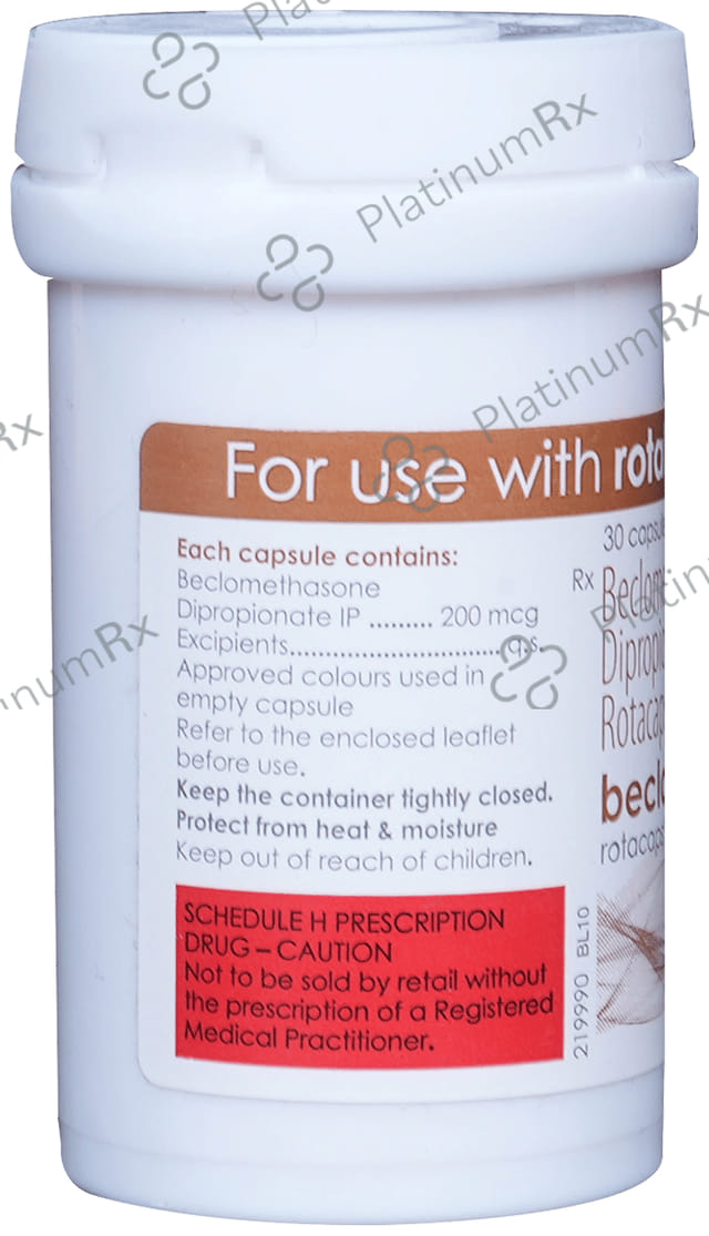 Beclate 200mcg Rotacap 30s