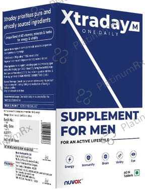 Nuvox Xtraday Supplement Tablet for Men 60 Tablet