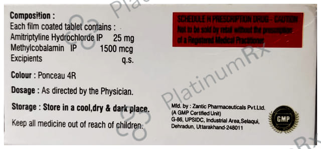 Amitias M 25mg Tablet 10s