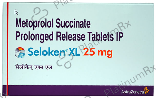 Seloken XL PR 25mg Tablet 30s