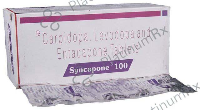 Syncapone 100 25/200/100mg Tablet 10s