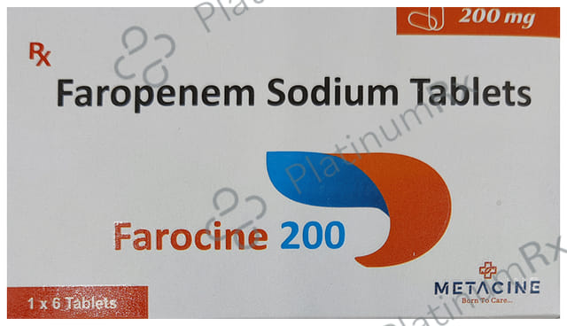 Farocine 200mg Tablet 6s